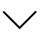 down arrow thin